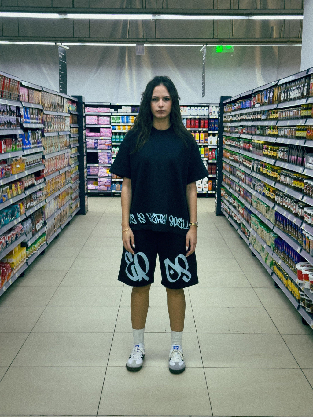 EROS BLACK X BLUE SHORTS