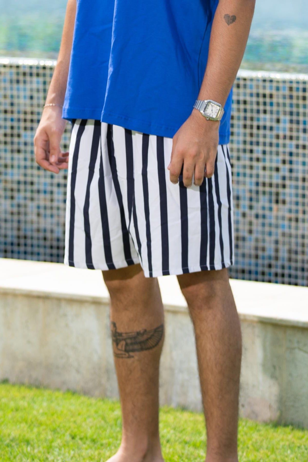 Cobalt Arc Tee