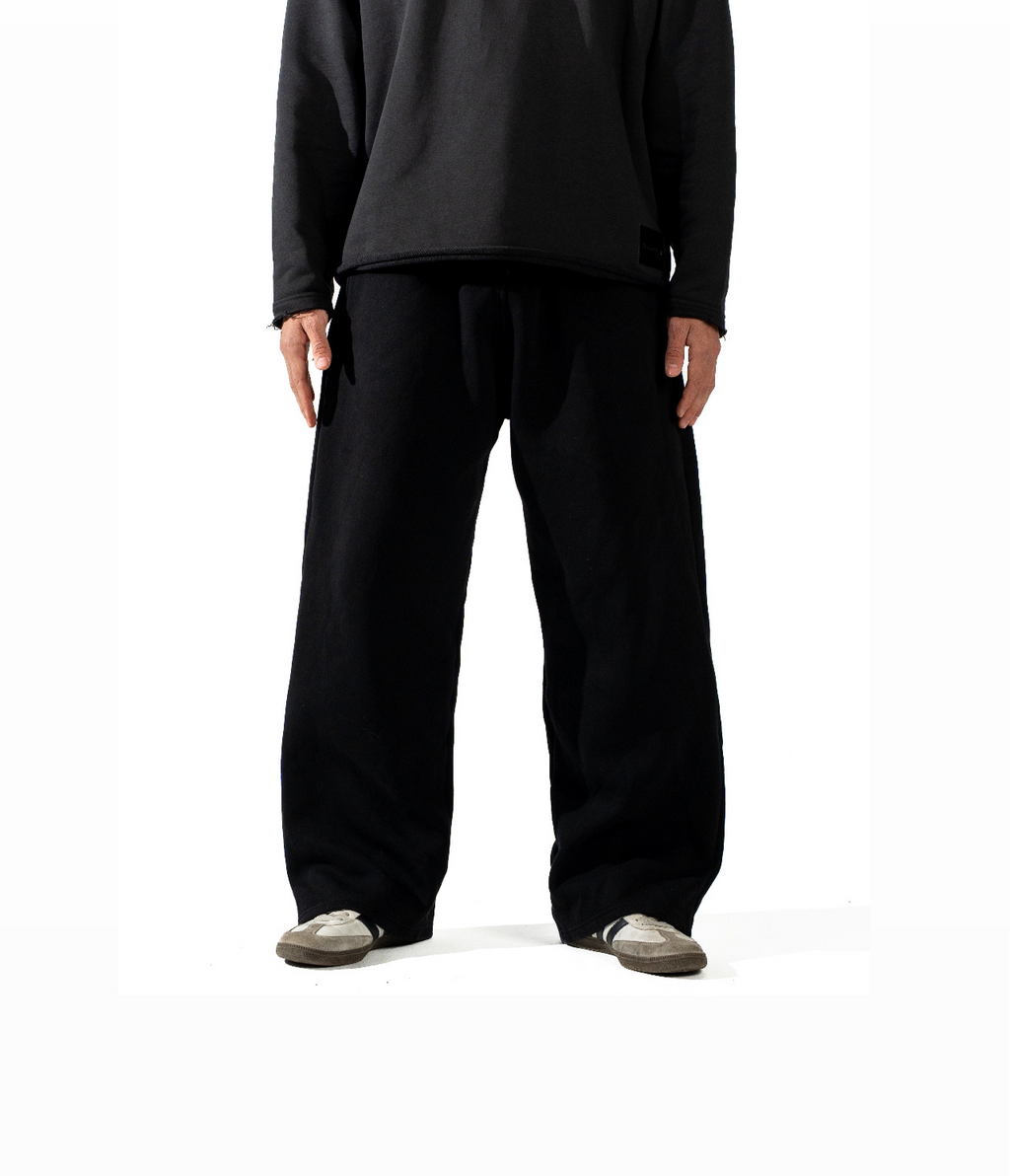 Noir Baggy Summer Sweatpants
