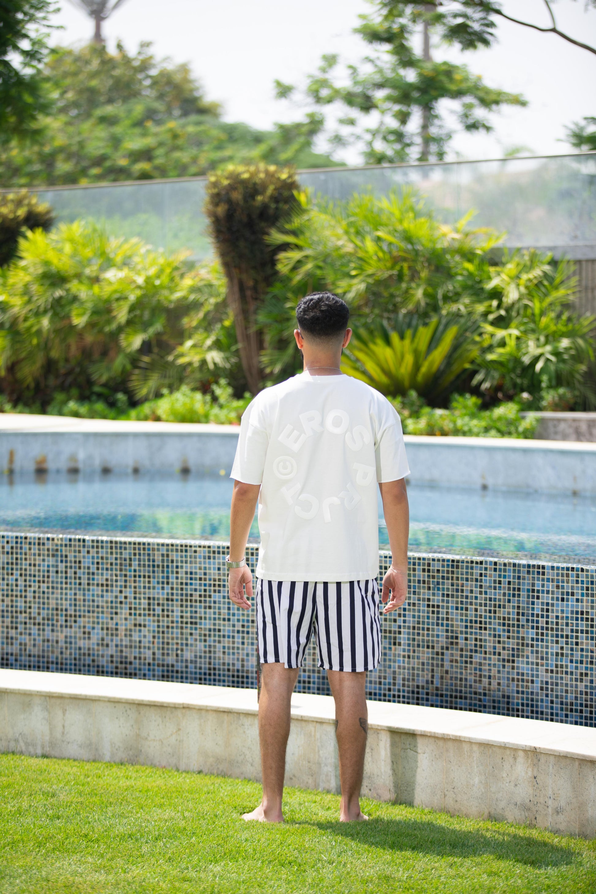 Arc Tee White