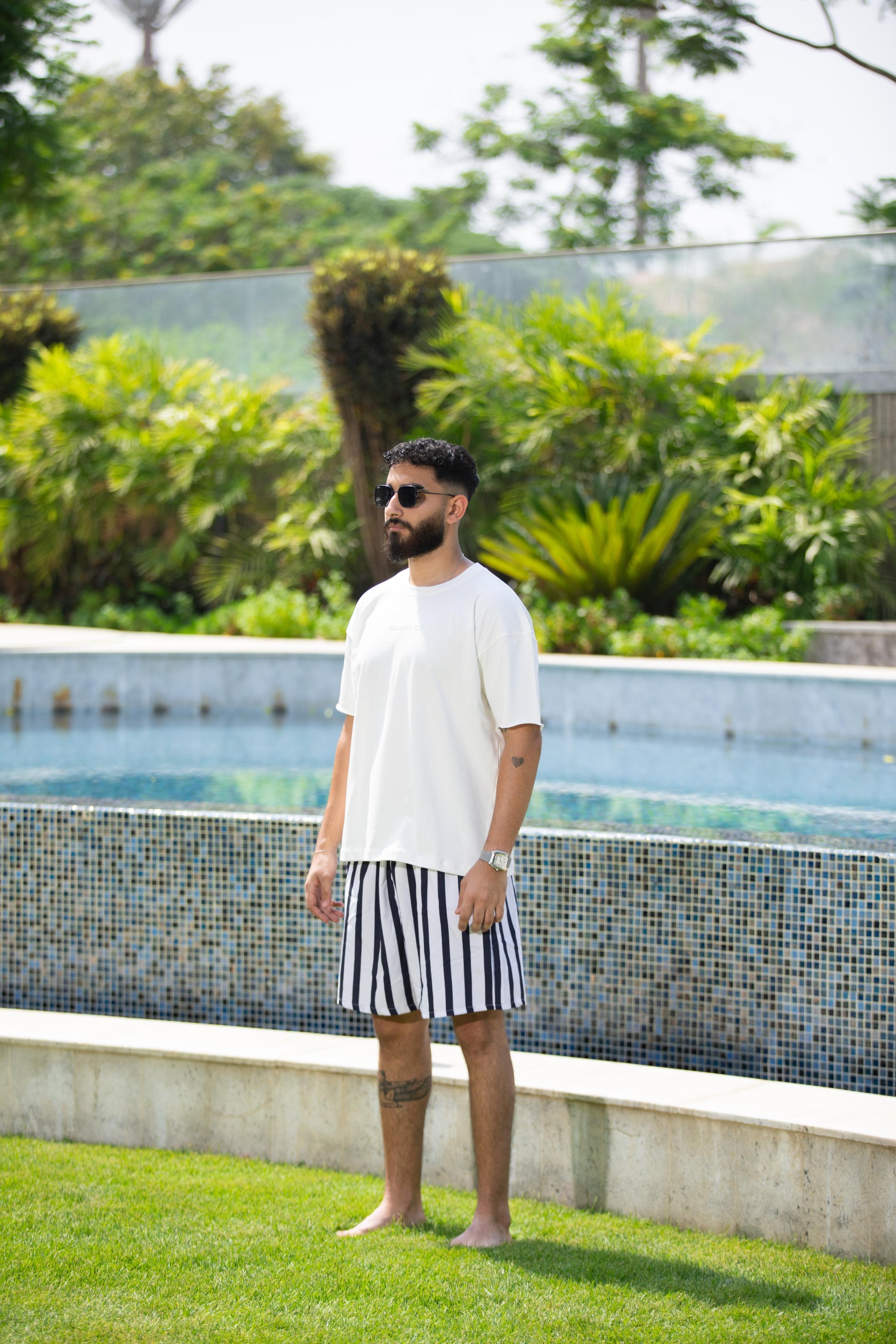 Arc Tee White