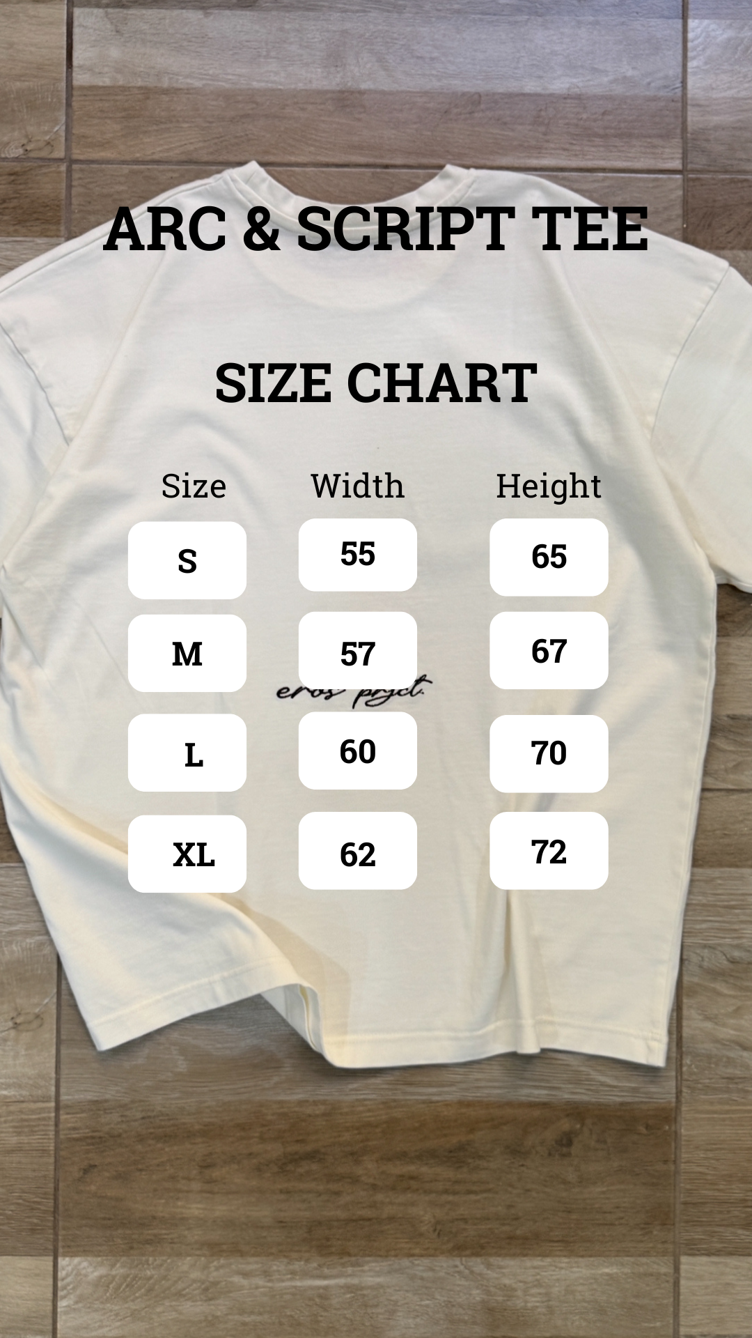 Script Tee Cobalt