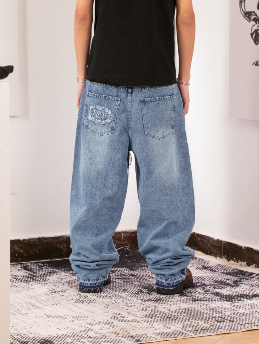 Celestial Baggy Jeans