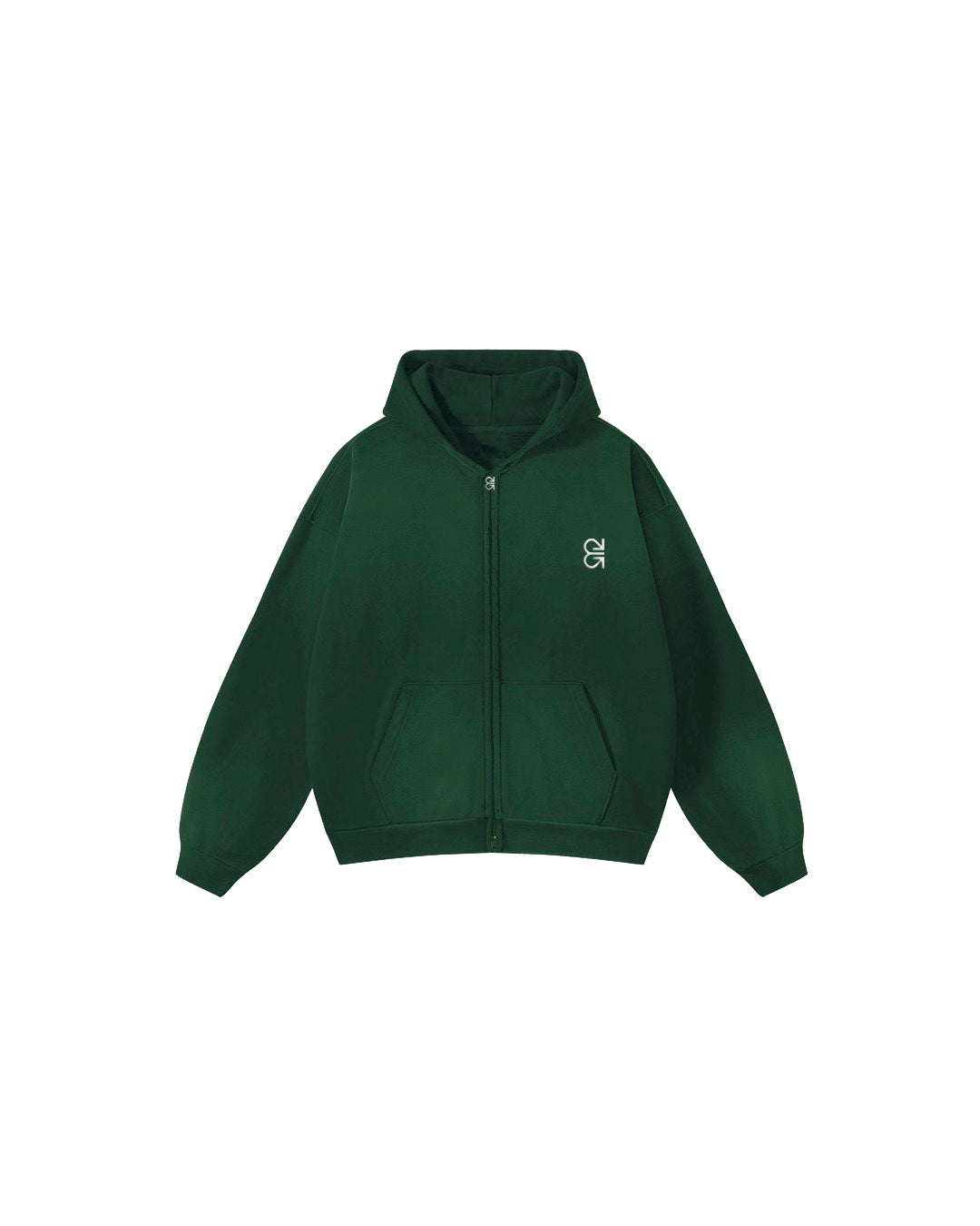 ESSENTIAL ZIPPER JACKET GREEN