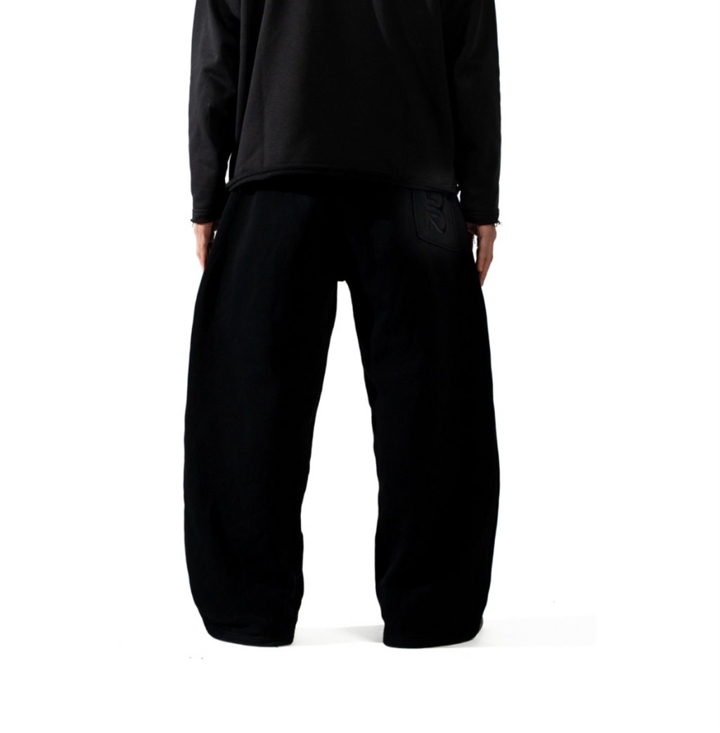 Noir Baggy Summer Sweatpants