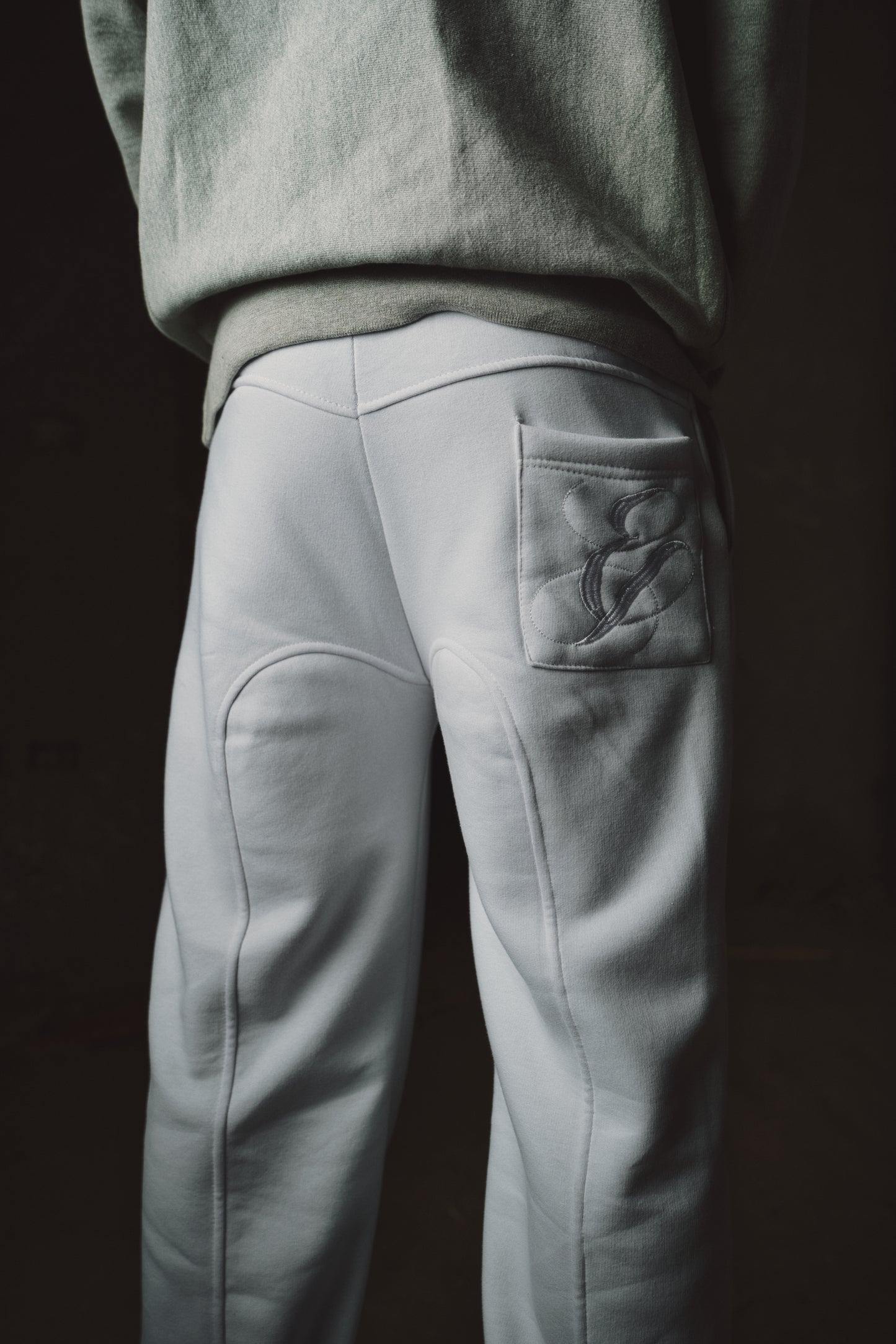 White "Miss You" Pants