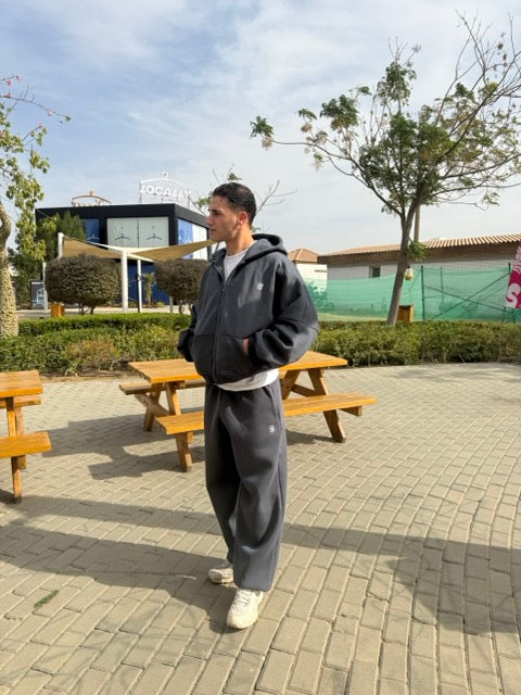 ESSENTIAL SWEATPANTS CHARCOAL GREY