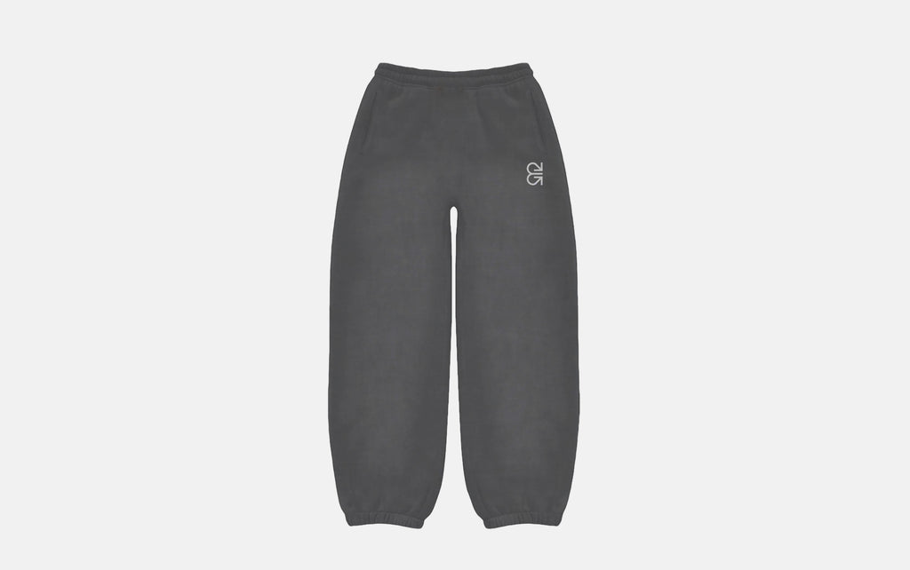 ESSENTIAL SWEATPANTS CHARCOAL GREY