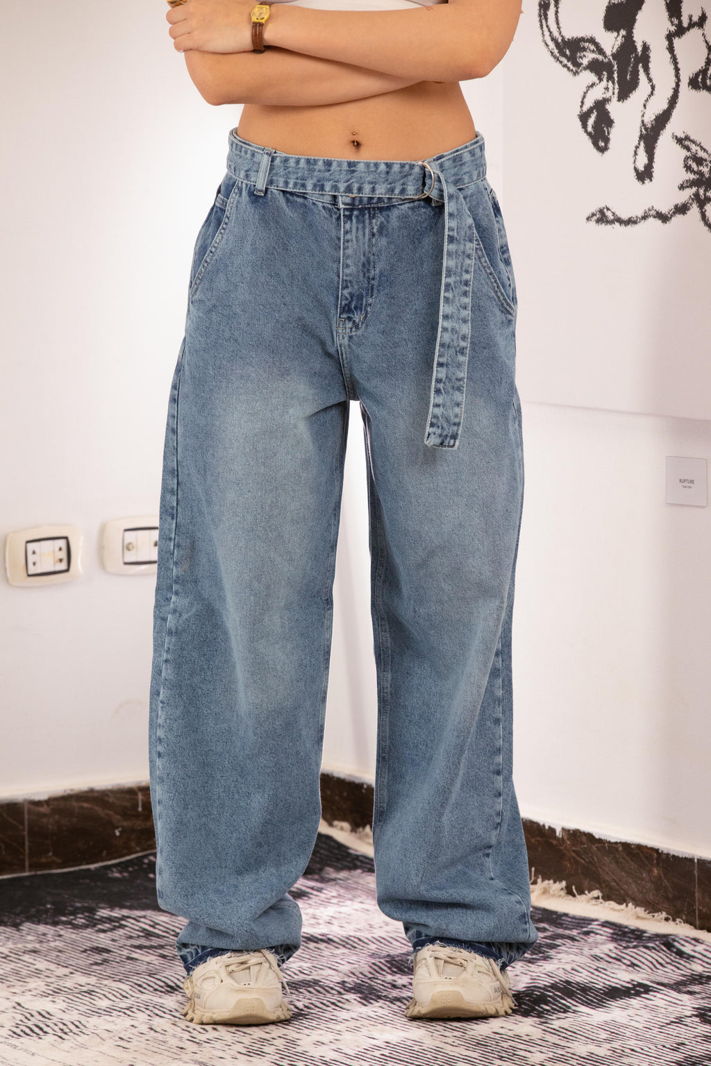 Celestial Baggy Jeans