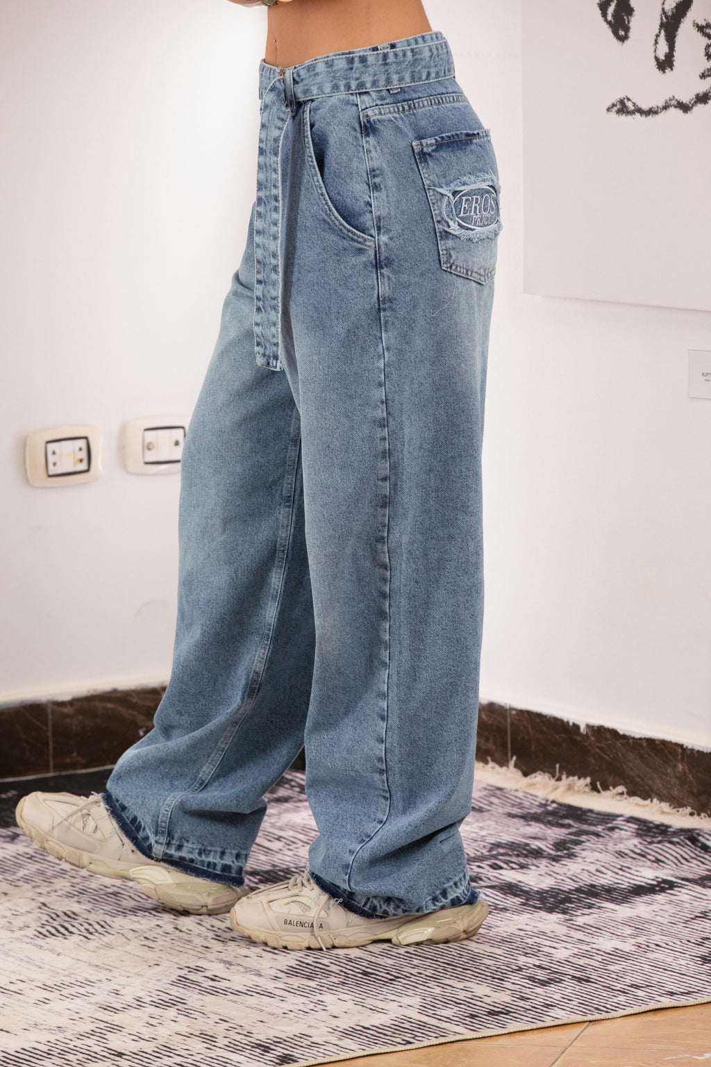 Celestial Baggy Jeans
