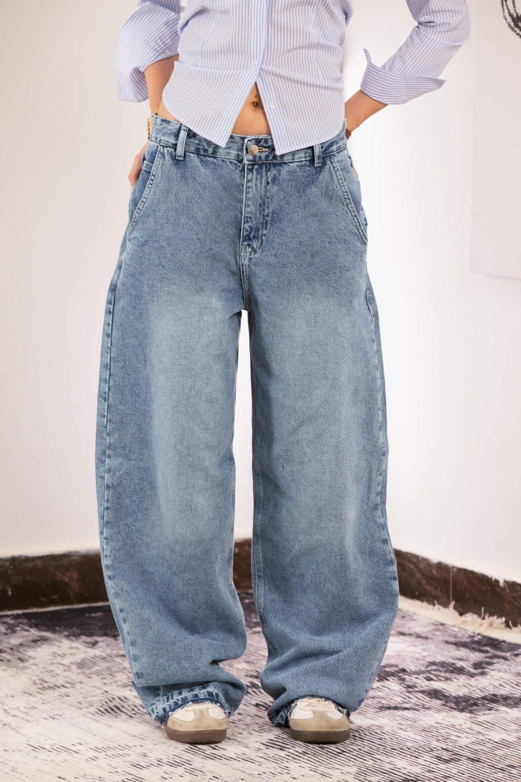 Celestial Baggy Jeans