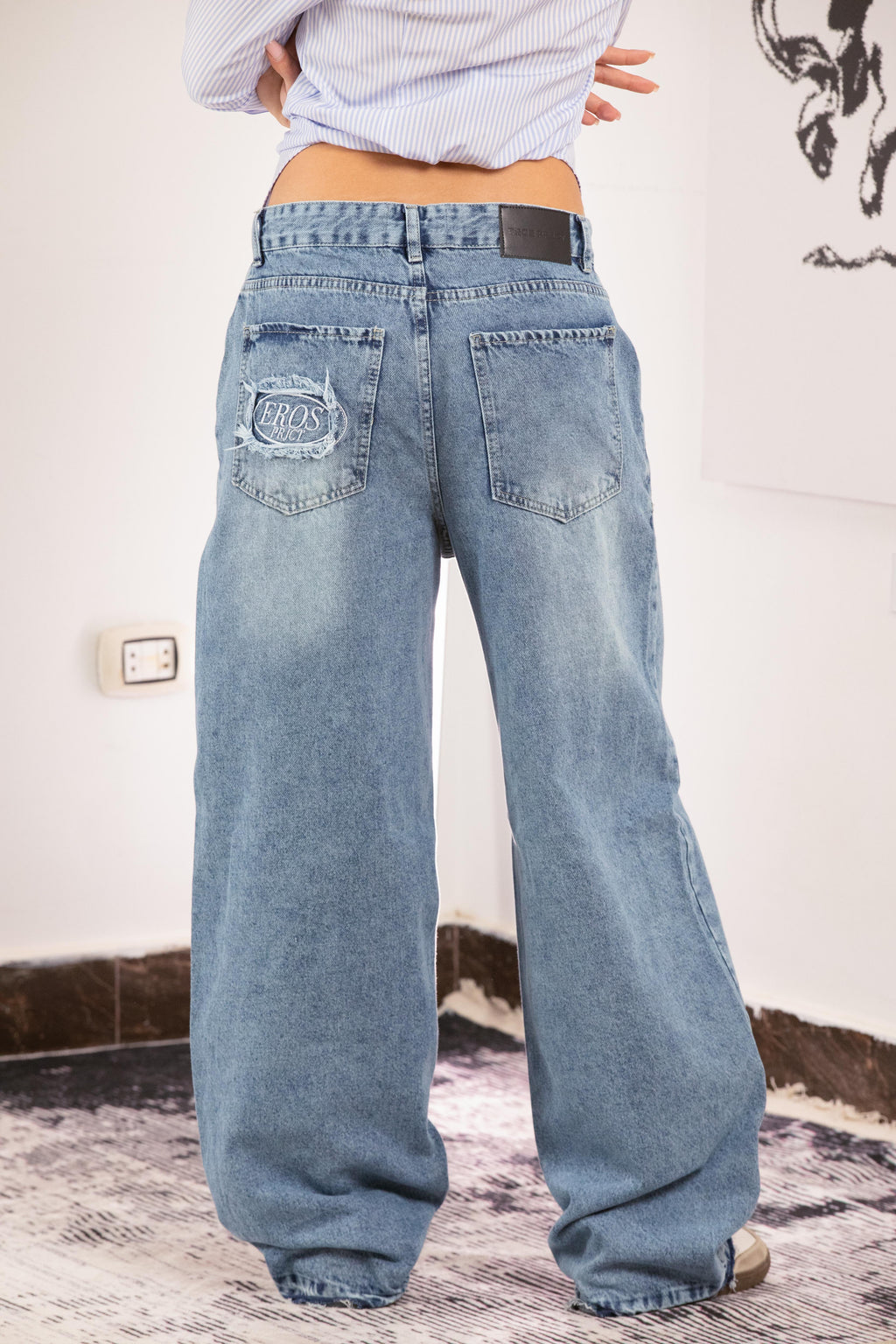 Celestial Baggy Jeans
