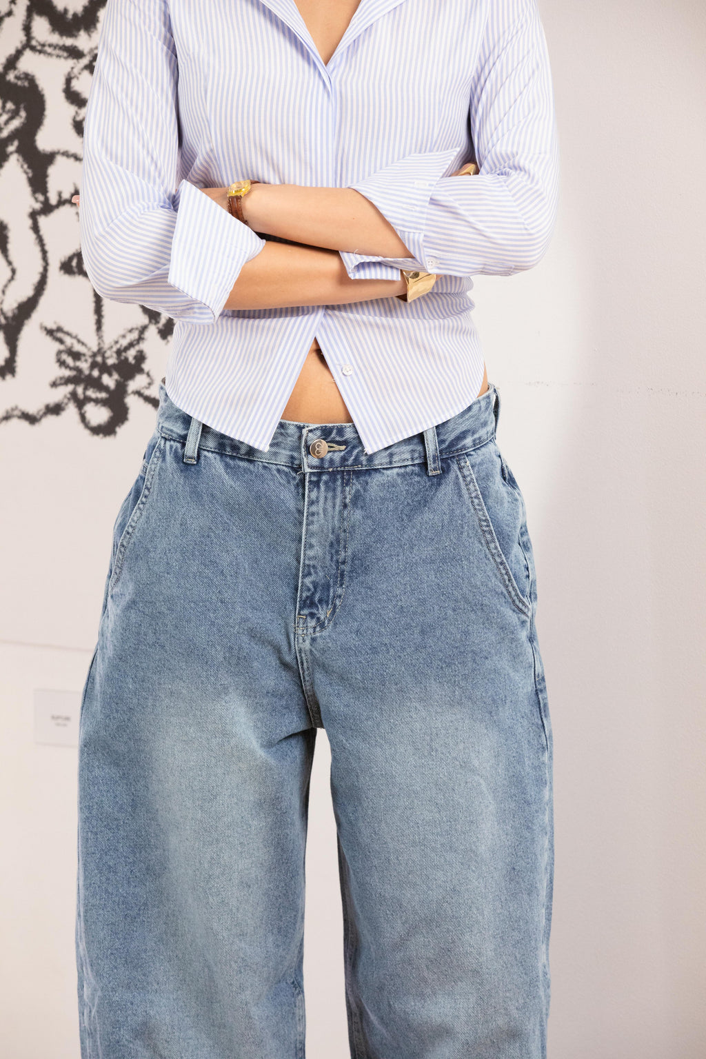Celestial Baggy Jeans