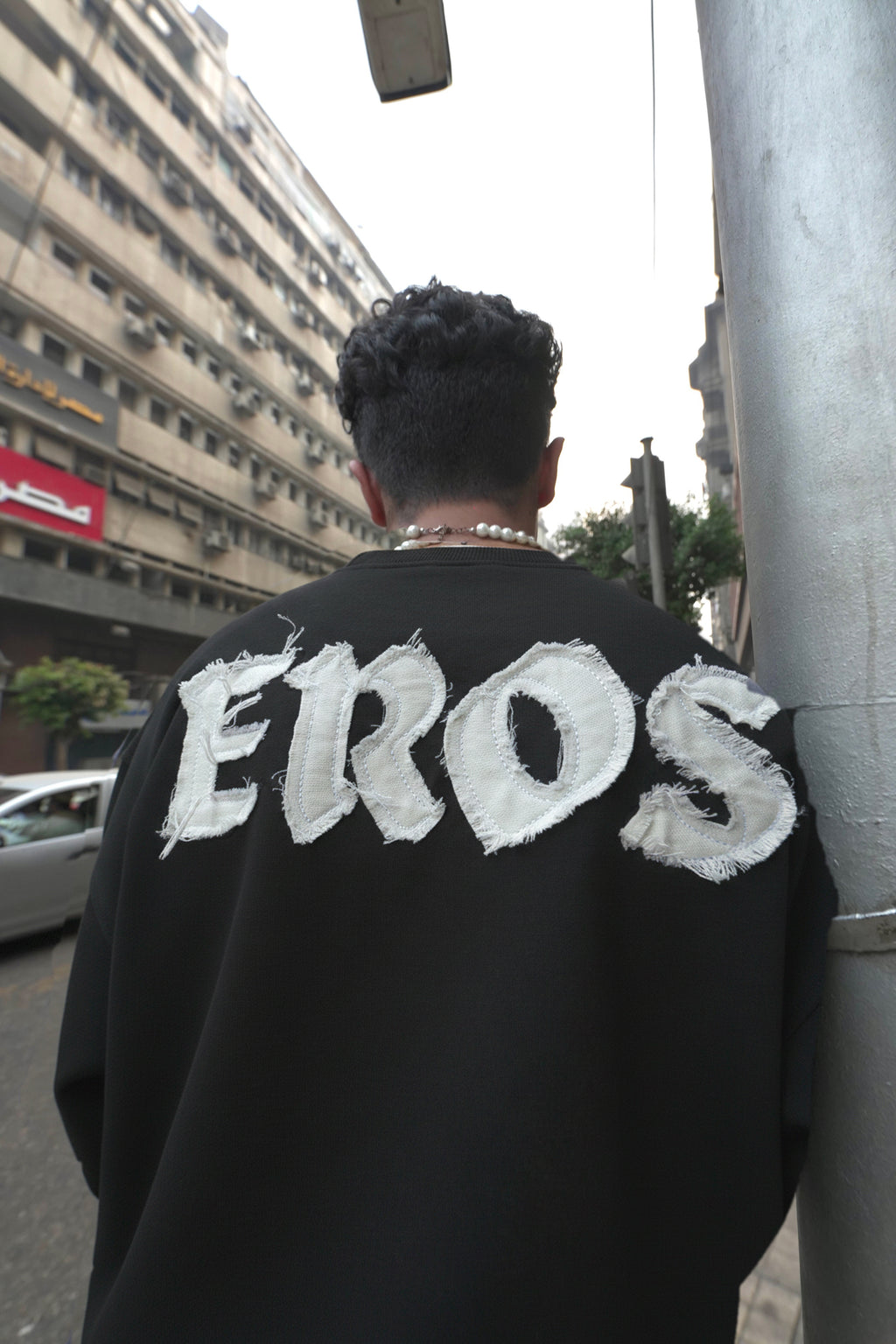 Black Rebel Stitches Crewneck