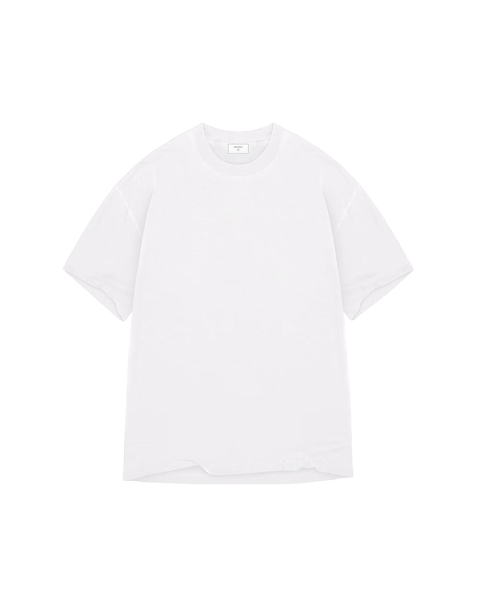 Script Tee White