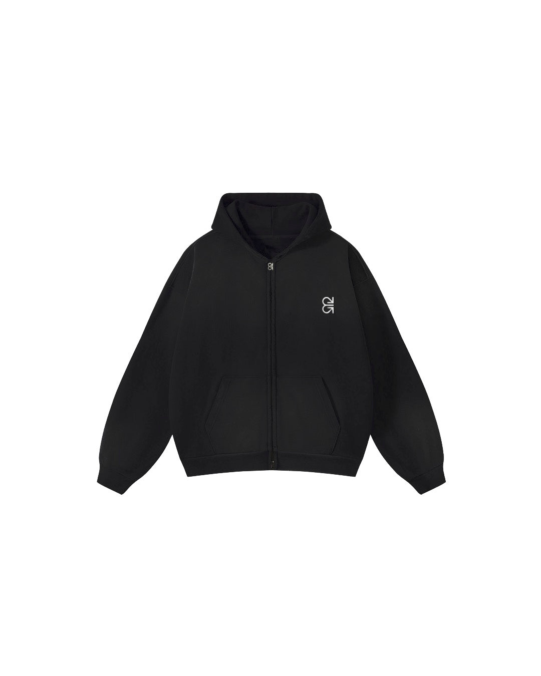 ESSENTIAL ZIPPER JACKET BLACK