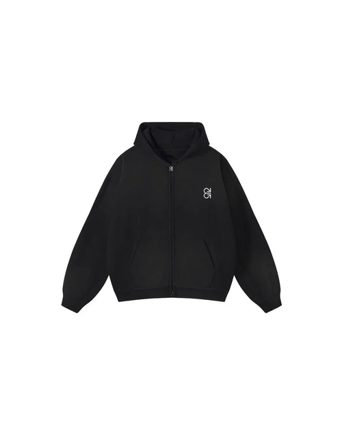 * PRE ORDER * ESSENTIAL ZIPPER JACKET BLACK