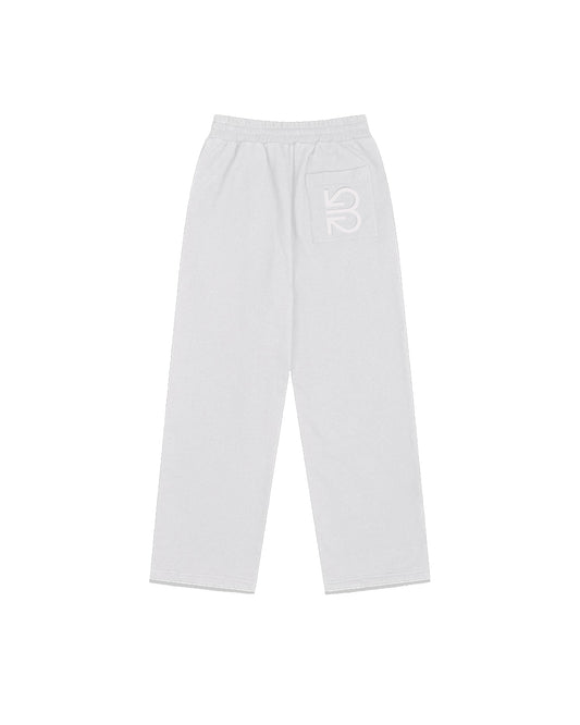 Flat White Baggy Sweatpants