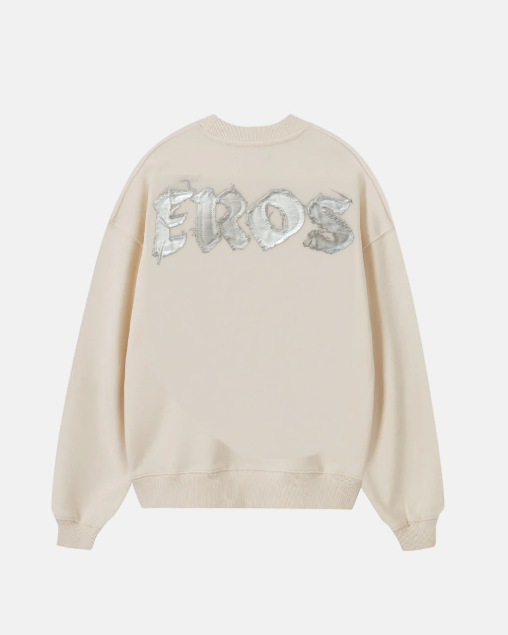 White Rebel Stitches Crewneck